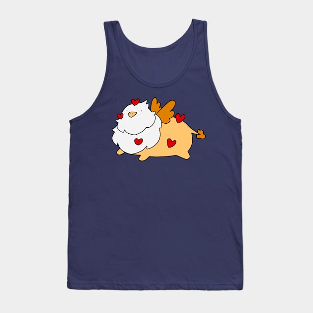 Hearts Griffin Tank Top by saradaboru